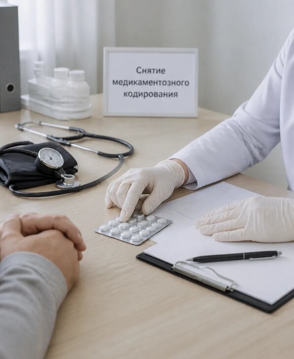 Снятие медикаментозного кодирования в Салехарде от 5352 р. | Медзона